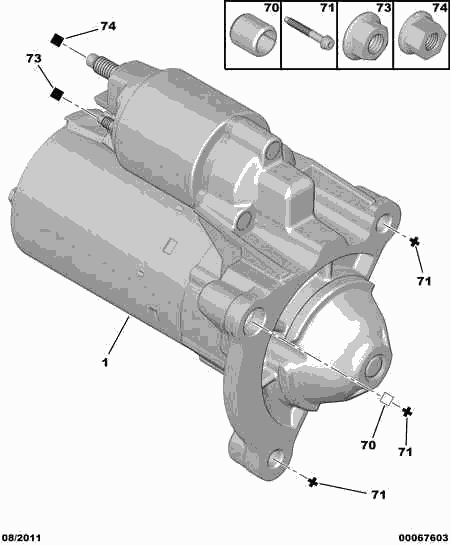 PSA 5802.V7 - Motorino d'avviamento www.autoricambi360.it