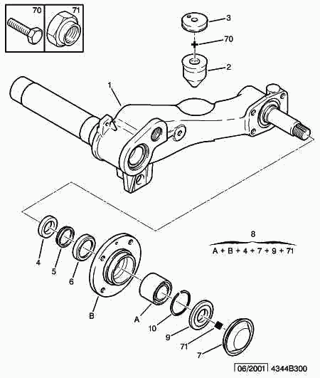 PSA 3 74 872 - Albero motore / Semiasse www.autoricambi360.it