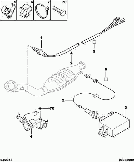PSA 1628 HT - Sonda lambda www.autoricambi360.it