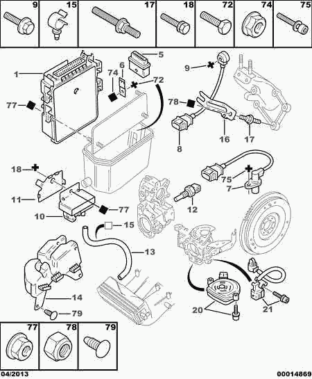 PSA 1920.0F - Sensore, Regolazione valvola farfalla www.autoricambi360.it