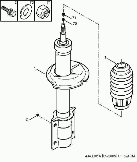 PSA 5202-JA - Ammortizzatore www.autoricambi360.it