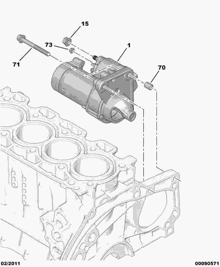 PSA 5802 FP - Motorino d'avviamento www.autoricambi360.it