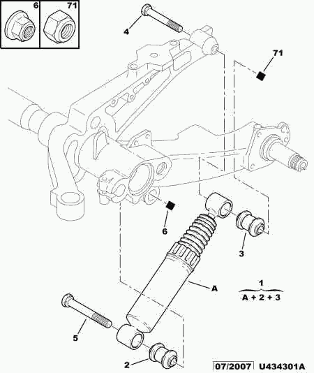 PSA 5206.AZ - Ammortizzatore www.autoricambi360.it