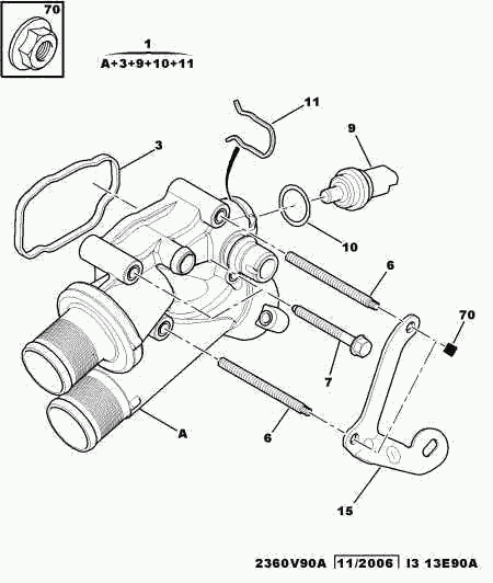 PSA 1336 Z4 - Termostato, Refrigerante www.autoricambi360.it