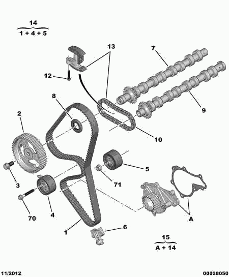 PSA 0816 G7 - Cinghia dentata www.autoricambi360.it