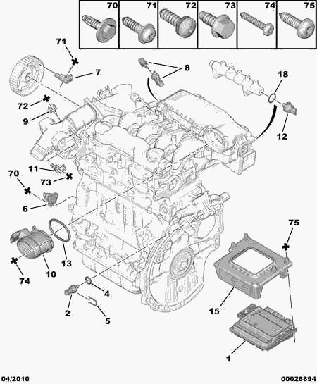 PSA 1920 GW - Sensore, Pressione carburante www.autoricambi360.it