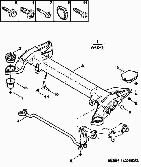 PSA 5131 C8 - Supporto, Corpo assiale www.autoricambi360.it