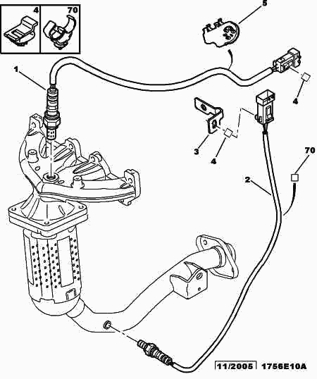 PSA 1628 KN - Sonda lambda www.autoricambi360.it