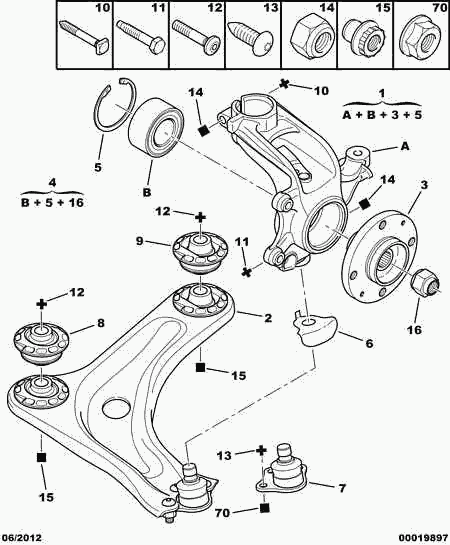 PSA 3350.32 - Kit cuscinetto ruota www.autoricambi360.it