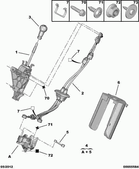 PSA 2403.CN - Rivestimento pedale, Pedale frizione www.autoricambi360.it