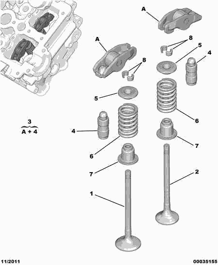 PSA 0942 53 - Punteria www.autoricambi360.it