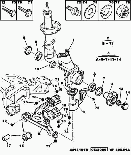 PSA 3350.29 - Kit cuscinetto ruota www.autoricambi360.it