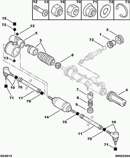 PSA 3817.41 - Testa barra d'accoppiamento www.autoricambi360.it