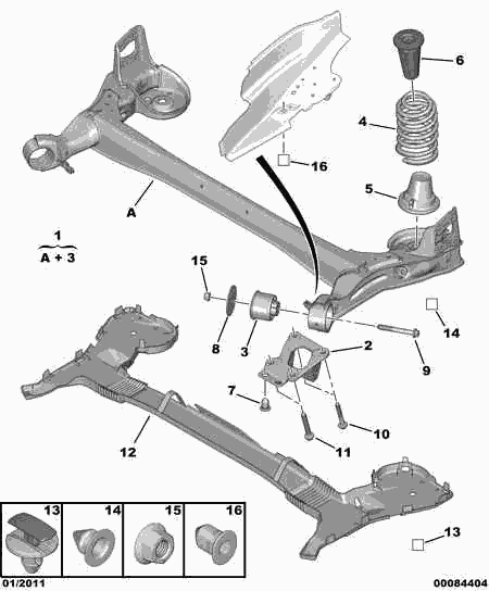 PSA 5131 H1 - Supporto, Corpo assiale www.autoricambi360.it