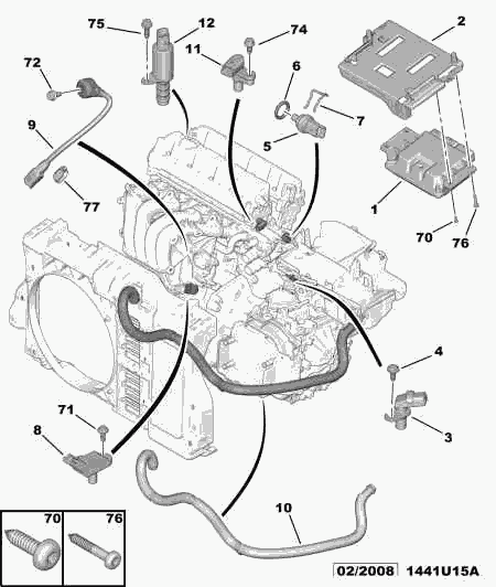 PSA 1920.8W - Generatore di impulsi, Albero a gomiti www.autoricambi360.it