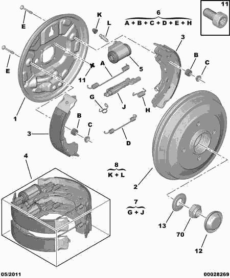 PSA 4402 E6 - Cilindretto freno www.autoricambi360.it