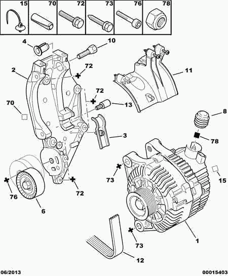 PSA 5750 XN - Cinghia Poly-V www.autoricambi360.it