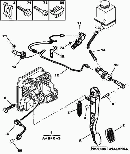 PSA 2189 20 - Innesto, Comando disinnesto frizione www.autoricambi360.it