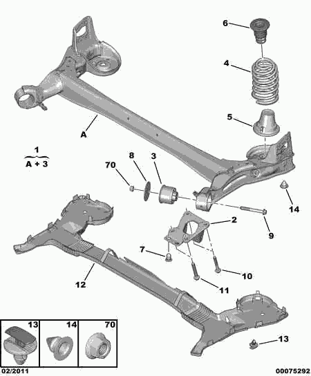PSA 5102 R4 - Molla autotelaio www.autoricambi360.it