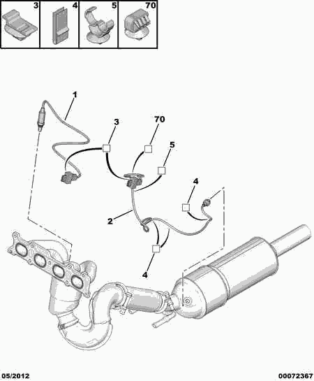 PSA 1618 Z8 - Sonda lambda www.autoricambi360.it