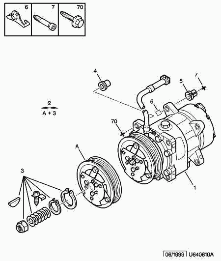 PSA 6453.LR - Compressore, Climatizzatore www.autoricambi360.it