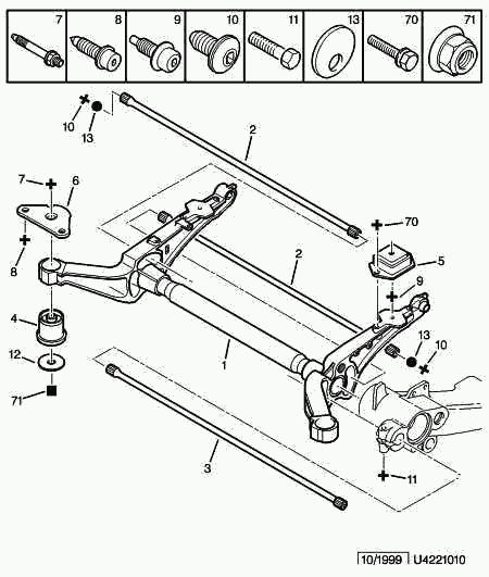 PSA 5152.64 - Supporto cuscinetto, Corpo assiale www.autoricambi360.it