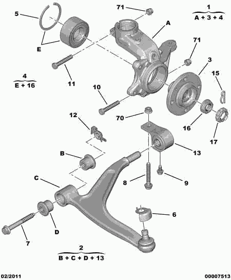 PSA 3345.35 - Kit cuscinetto ruota www.autoricambi360.it