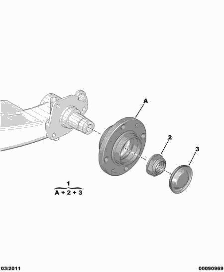 PSA 3748.44 - Kit giunti, Semiasse www.autoricambi360.it