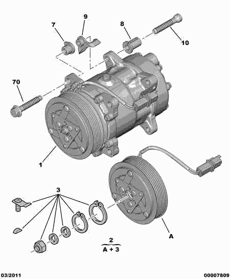 PSA 6453.LS - Compressore, Climatizzatore www.autoricambi360.it