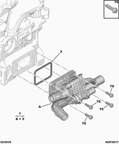 PSA 1336 AF - Termostato, Refrigerante www.autoricambi360.it
