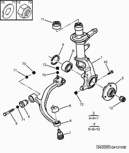 PSA 3 52 352 - Supporto, Braccio oscillante www.autoricambi360.it