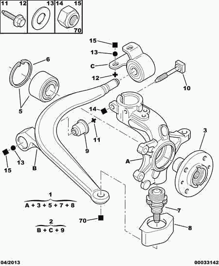 PSA 3350.16 - Kit cuscinetto ruota www.autoricambi360.it