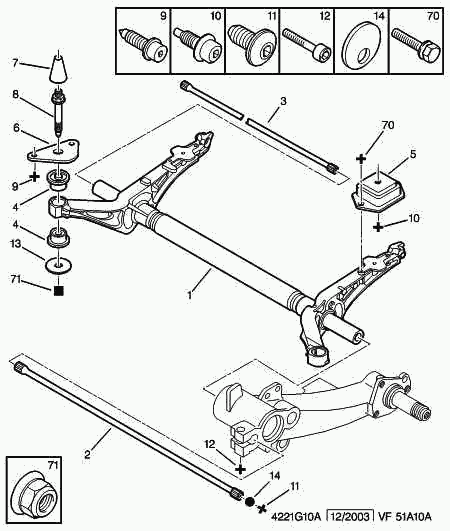 PSA 5152.62 - Supporto, Braccio oscillante www.autoricambi360.it