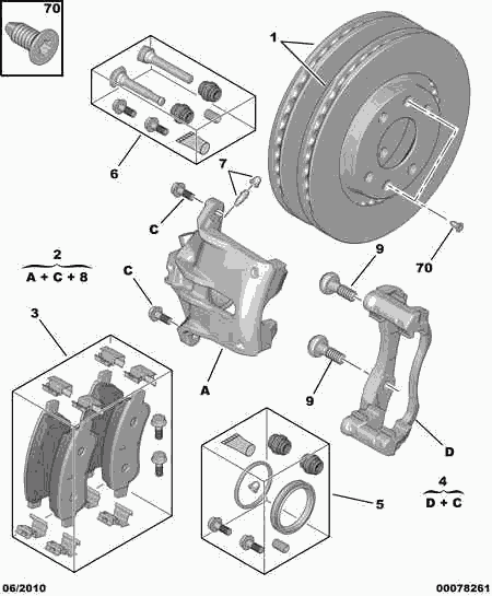 PSA 4249 84 - Discofreno www.autoricambi360.it