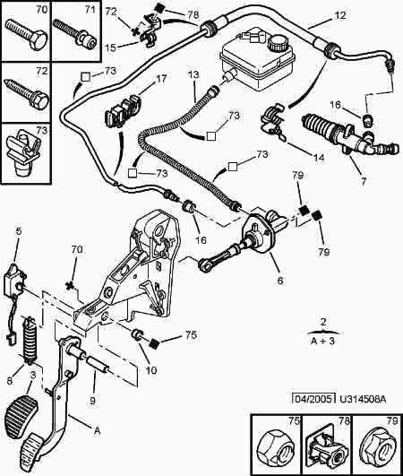 PSA 2189 20 - Innesto, Comando disinnesto frizione www.autoricambi360.it