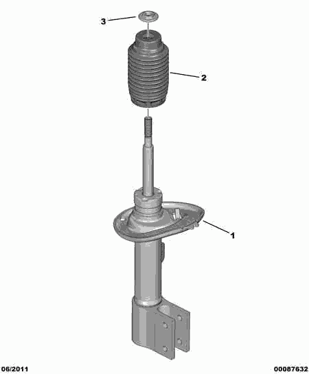 PSA 5208 V7 - Ammortizzatore www.autoricambi360.it