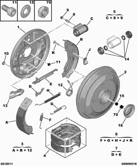 PSA 6935.41 - Kit cuscinetto ruota www.autoricambi360.it
