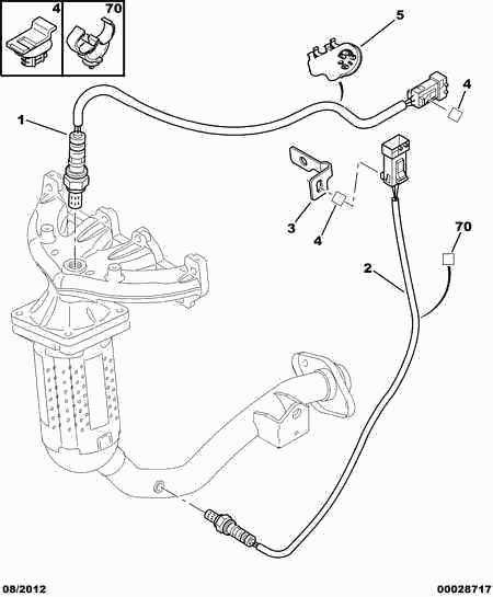 PSA 1628 KN - Sonda lambda www.autoricambi360.it