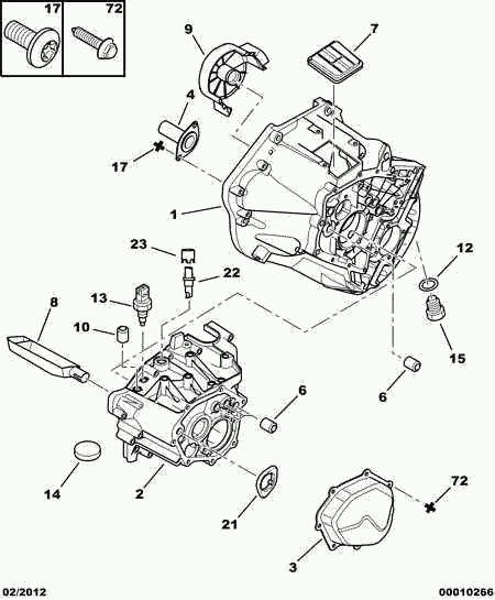 PSA 2105 51 - Manicotto di guida, Frizione www.autoricambi360.it