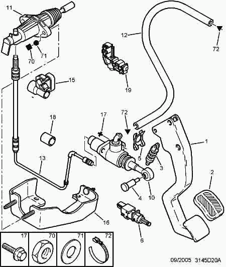 PSA 4534 38 - Innesto, Azionamento frizione (Controllo motore) www.autoricambi360.it