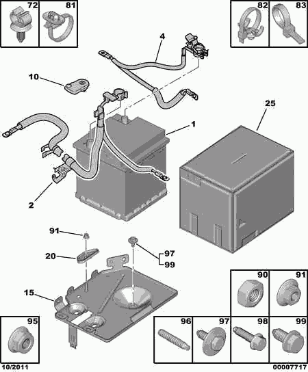 PSA 5600 TC - Batteria avviamento www.autoricambi360.it