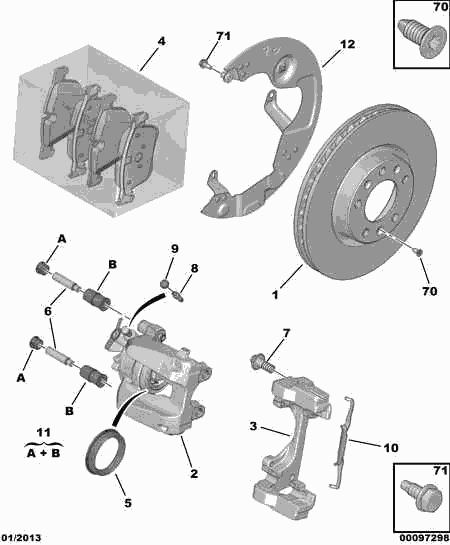 PSA 98 059 614 80 - Discofreno www.autoricambi360.it