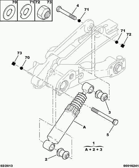 PSA 5206.V7 - Ammortizzatore www.autoricambi360.it