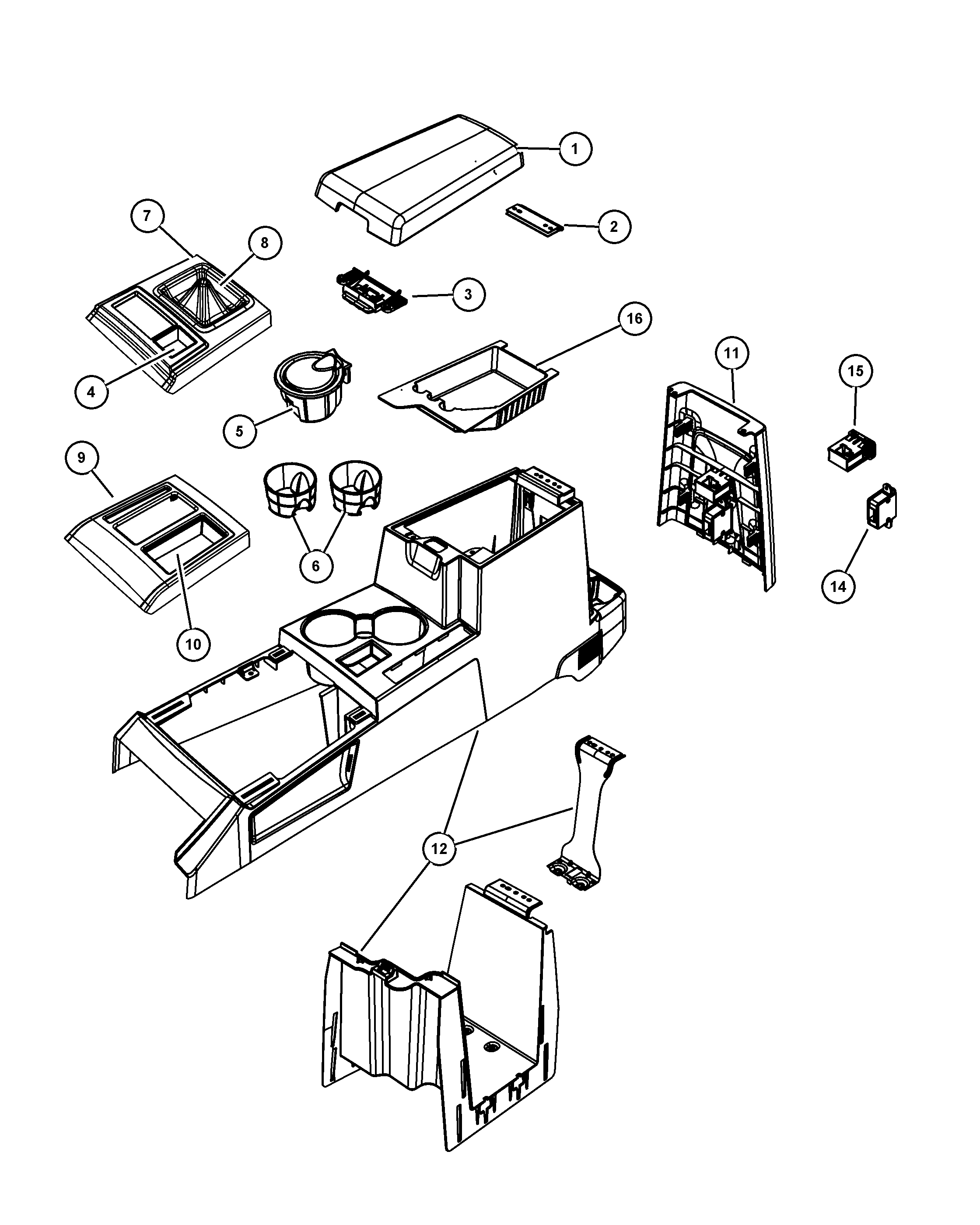 FCA 68020 624AA - Kit ganasce, Freno stazionamento www.autoricambi360.it