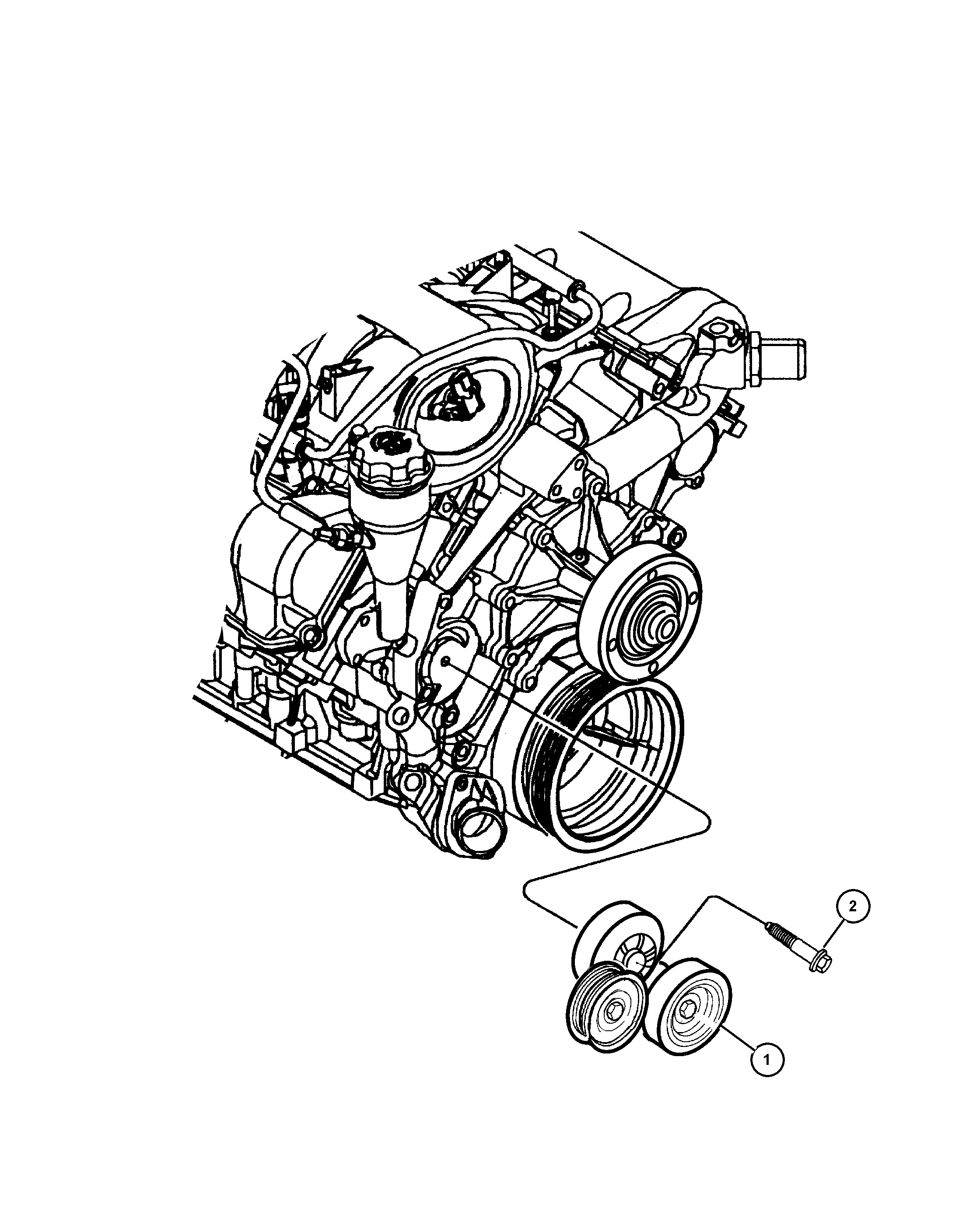 FCA 5303 0958 - Tendicinghia, Cinghia Poly-V www.autoricambi360.it