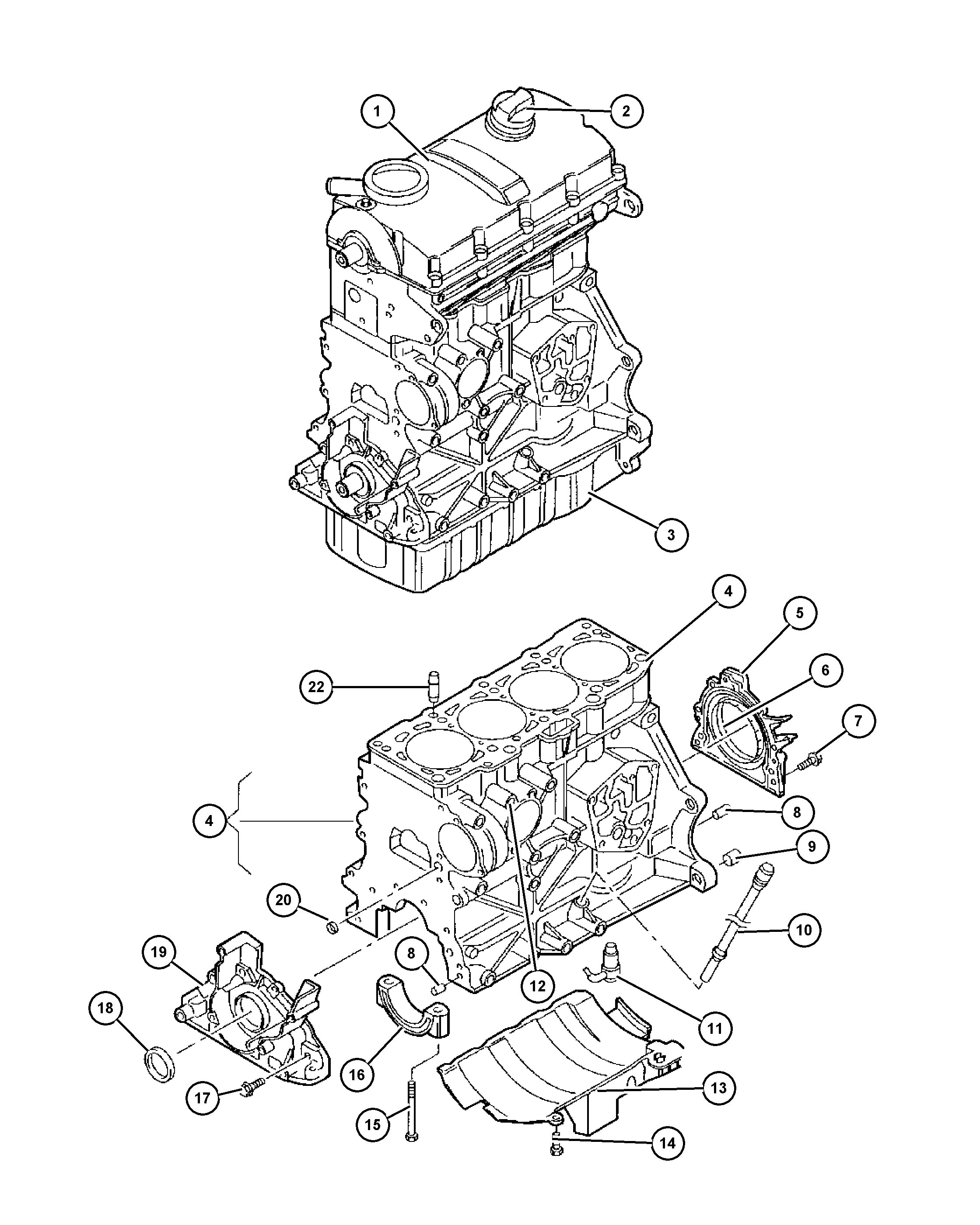 FCA 68000 666AA - Paraolio, Albero a gomiti www.autoricambi360.it