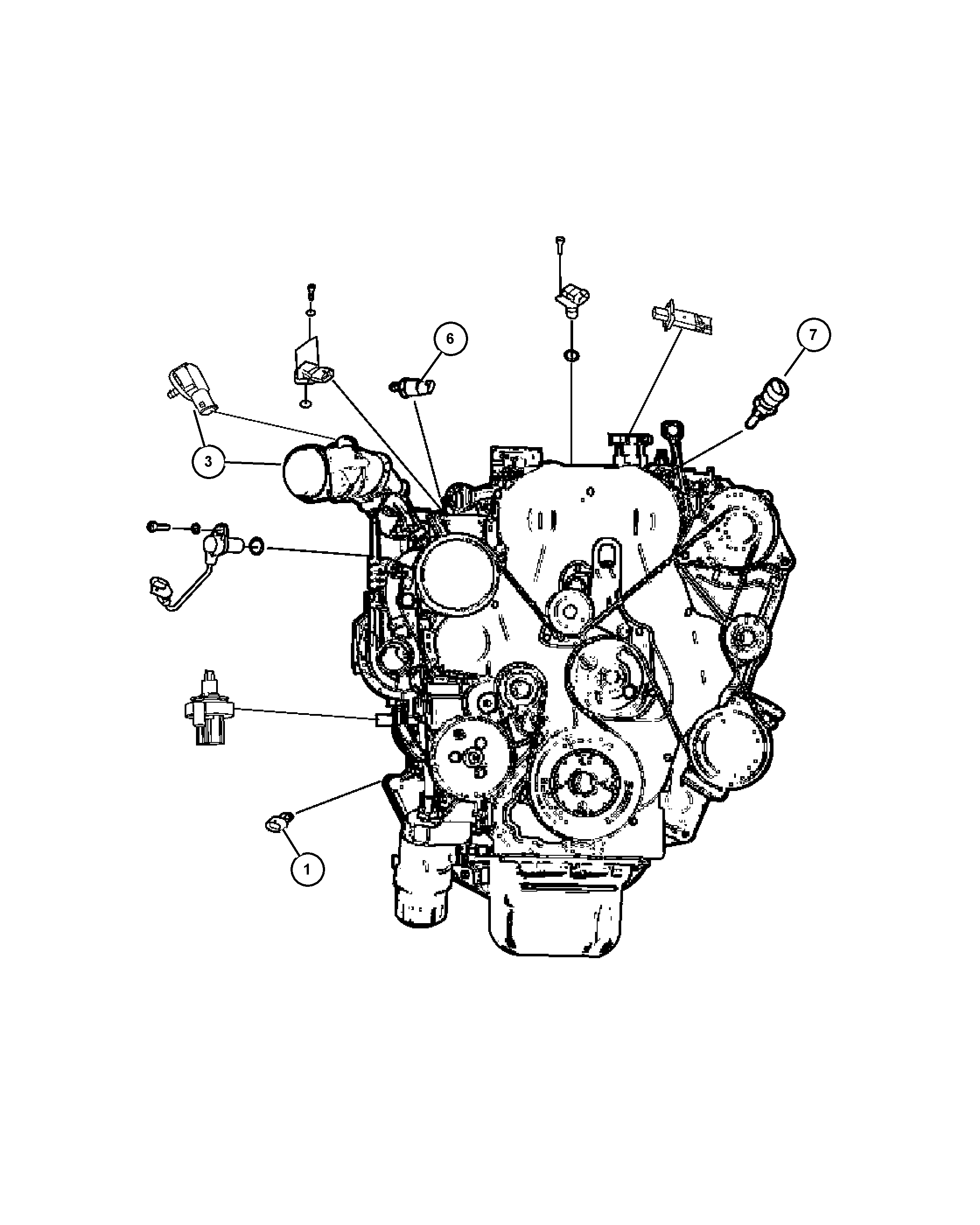 FCA 68001 313AA - Sensore, Temperatura refrigerante www.autoricambi360.it