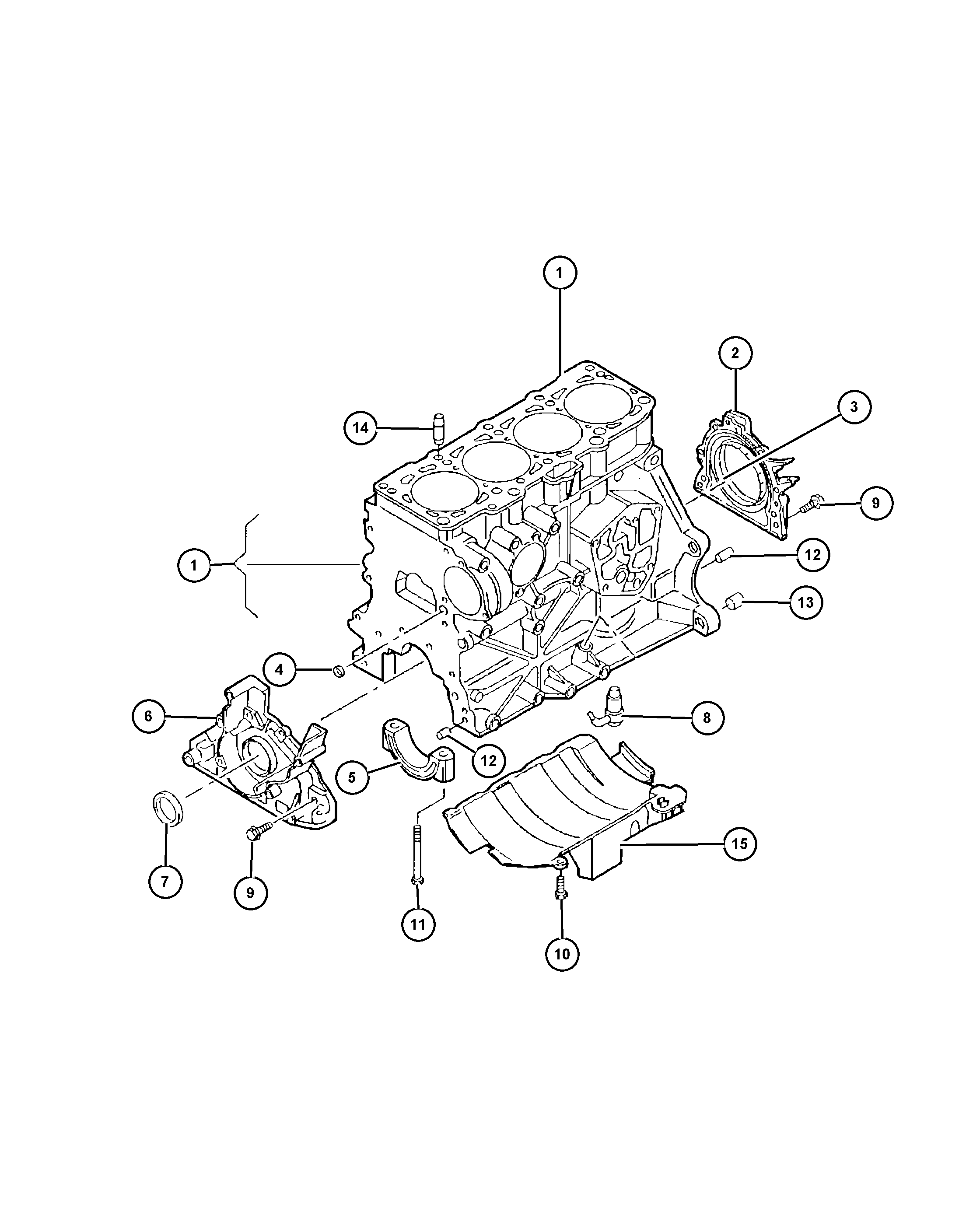 FCA 68000 666AA - Paraolio, Albero a gomiti www.autoricambi360.it