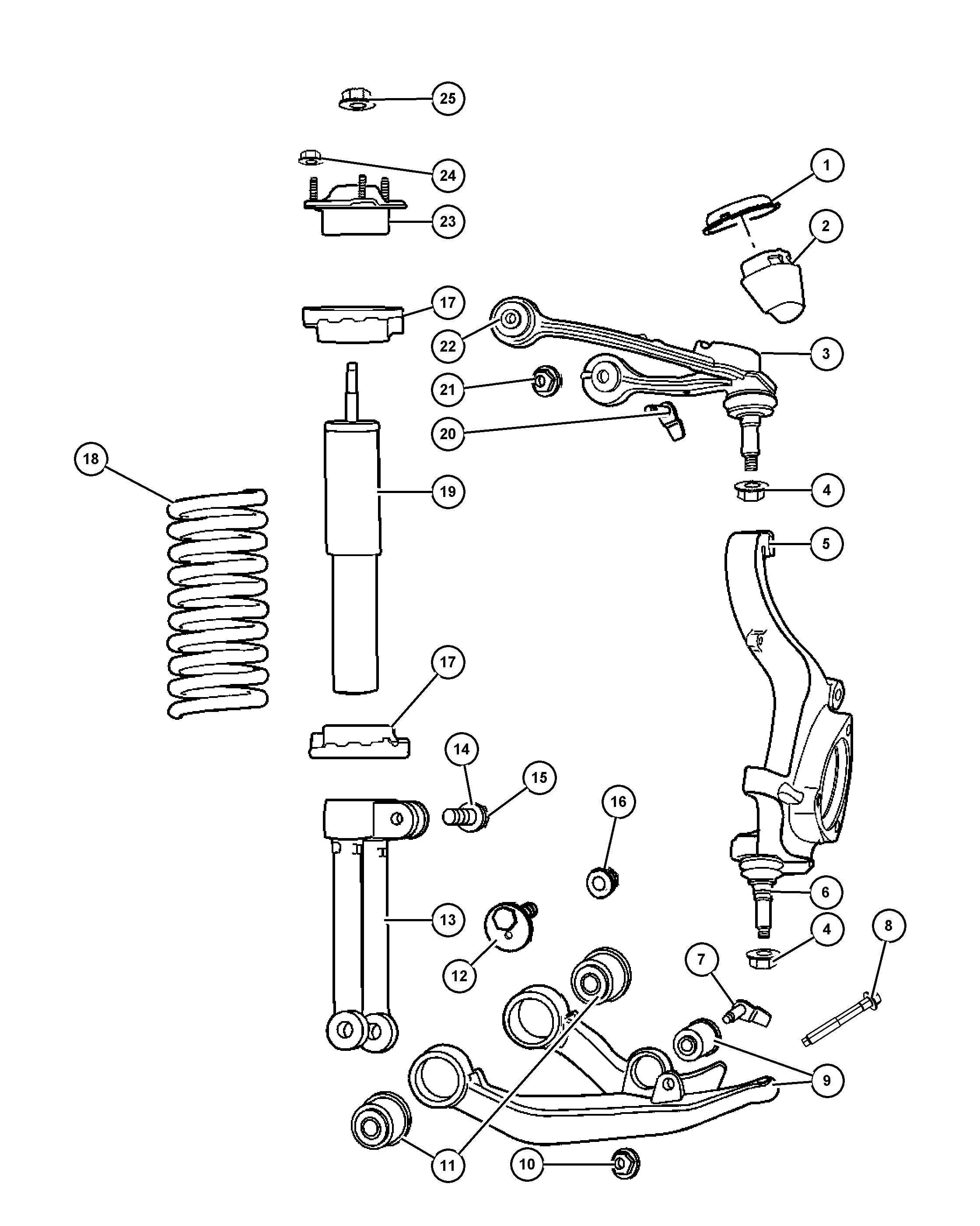 FCA 68003 954AA - Ammortizzatore www.autoricambi360.it
