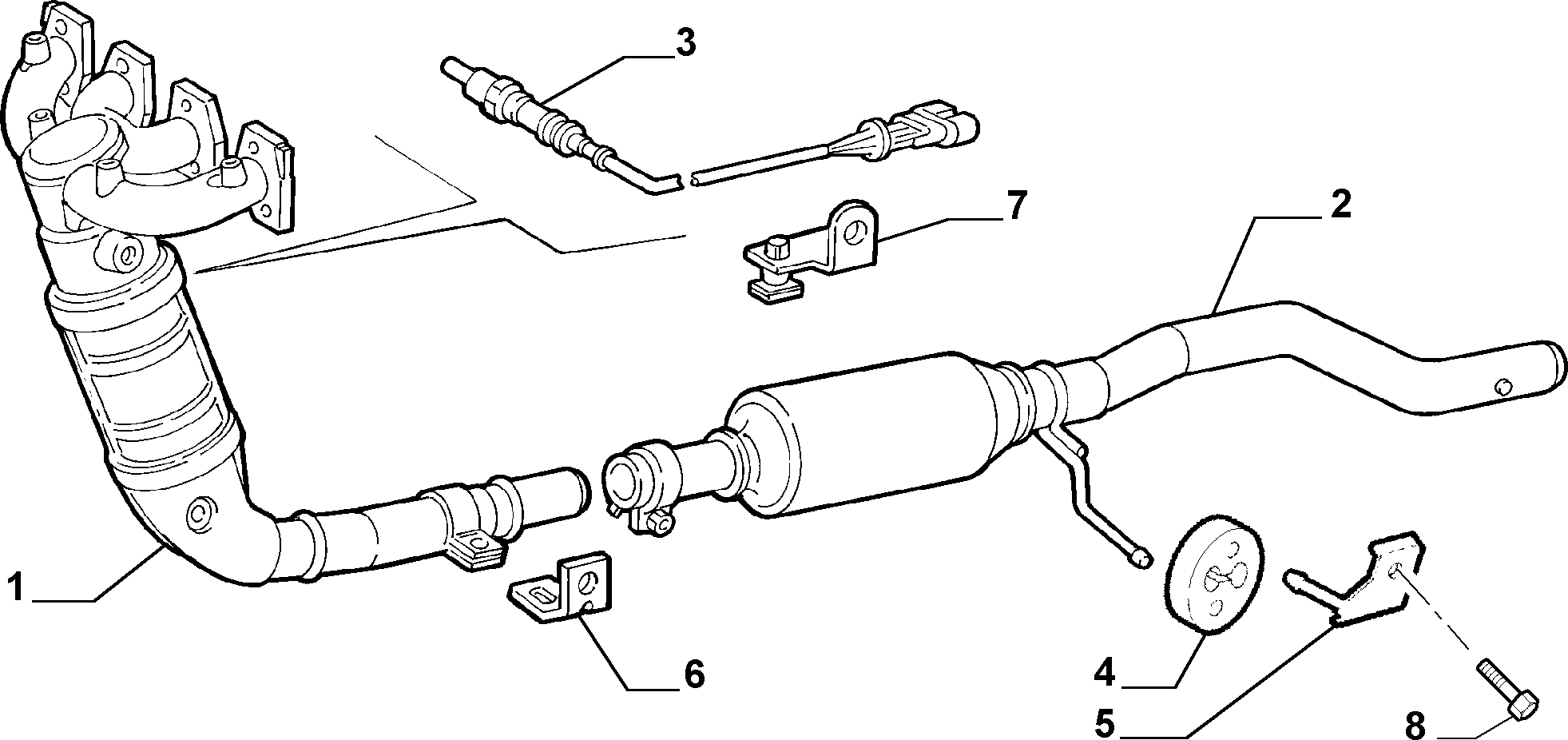 FCA 46 76 08 67 - Sonda lambda www.autoricambi360.it